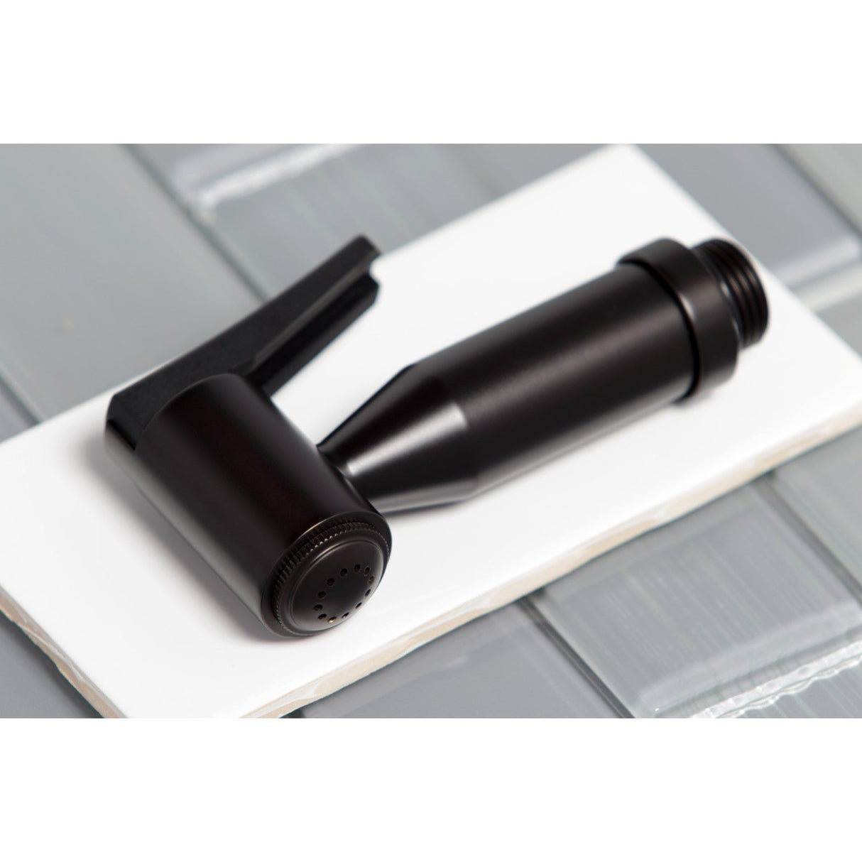 Kaiser KS8285DKLBS Two-Handle 4-Hole Deck Mount Bridge Kitchen Faucet with Brass Sprayer, Oil Rubbed Bronze