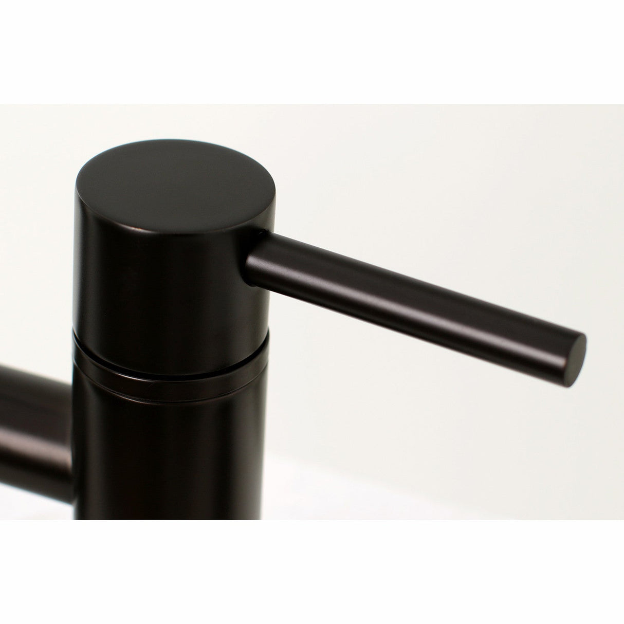 Concord KS8285DLBS Two-Handle 4-Hole Deck Mount Bridge Kitchen Faucet with Brass Sprayer, Oil Rubbed Bronze