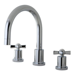 Millennium KS8321ZX Two-Handle 3-Hole Deck Mount Roman Tub Faucet, Polished Chrome