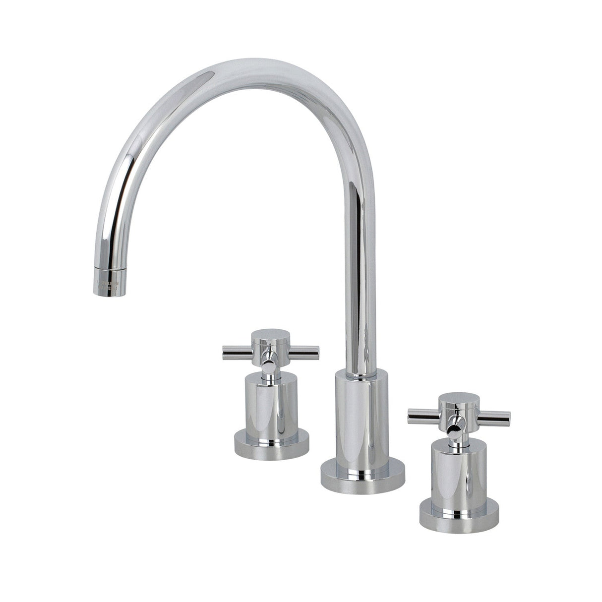 Concord KS8721DXLS Two-Handle 3-Hole Deck Mount Widespread Kitchen Faucet, Polished Chrome