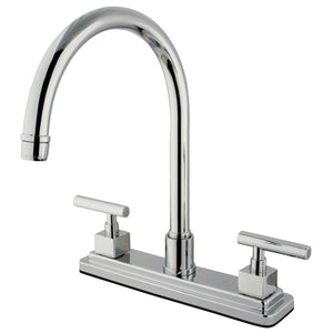 Claremont KS8791CQLLS Two-Handle 1-or-3 Hole Deck Mount 8