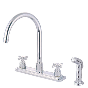 KS8791EX Two-Handle 4-Hole Deck Mount 8