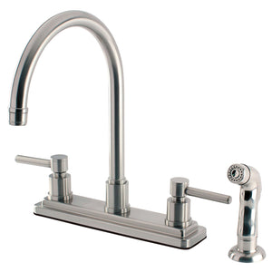 Concord KS8798DL Two-Handle 4-Hole Deck Mount 8