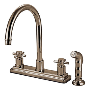 Concord KS8798DX Two-Handle 4-Hole Deck Mount 8