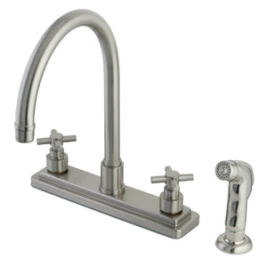 KS8798EX Two-Handle 4-Hole Deck Mount 8