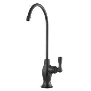 Restoration KSAG3190AL Single-Handle 1-Hole Deck Mount Water Filtration Faucet, Matte Black