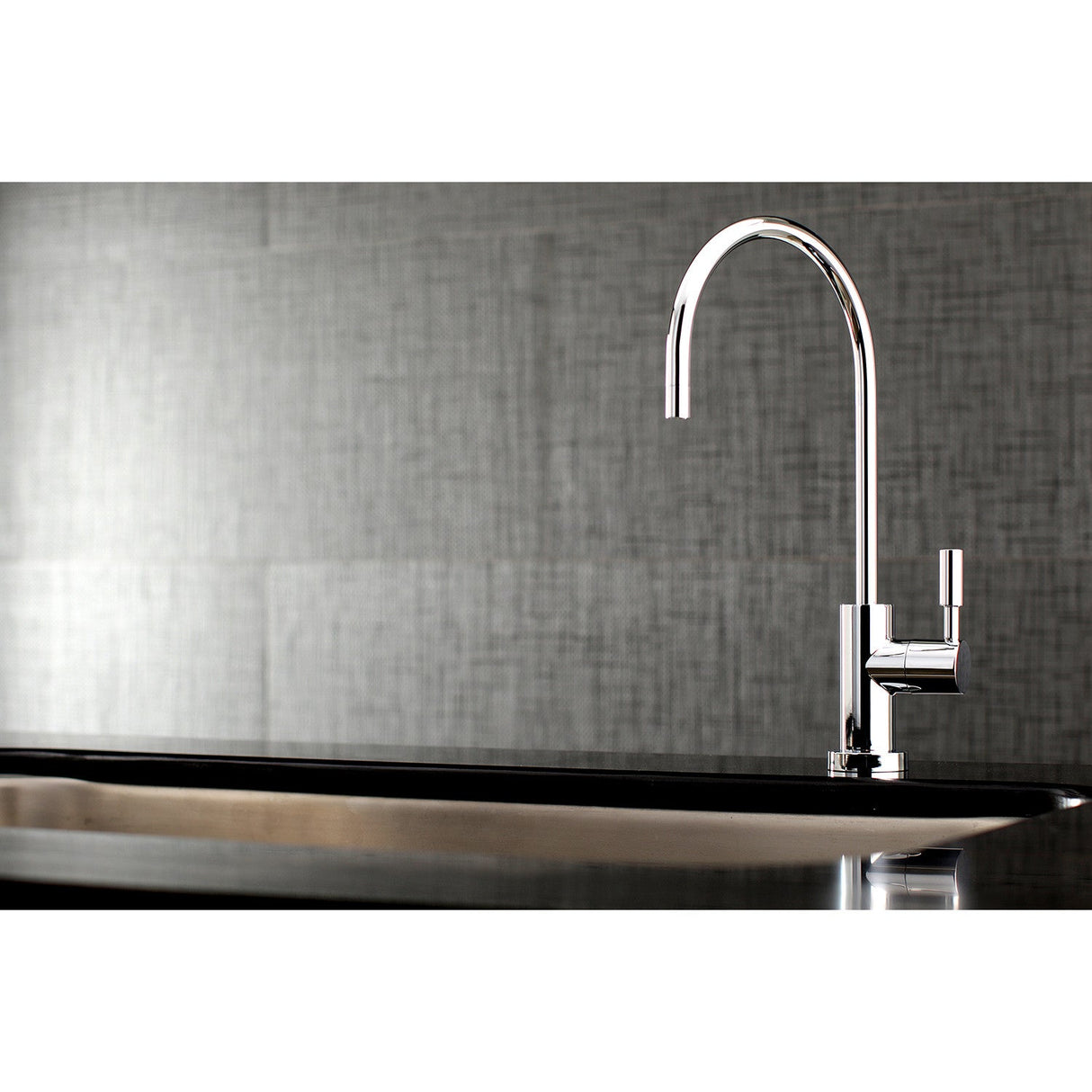 Concord KSAG8191DL Single-Handle 1-Hole Deck Mount Water Filtration Faucet, Polished Chrome