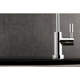 Concord KSAG8191DL Single-Handle 1-Hole Deck Mount Water Filtration Faucet, Polished Chrome