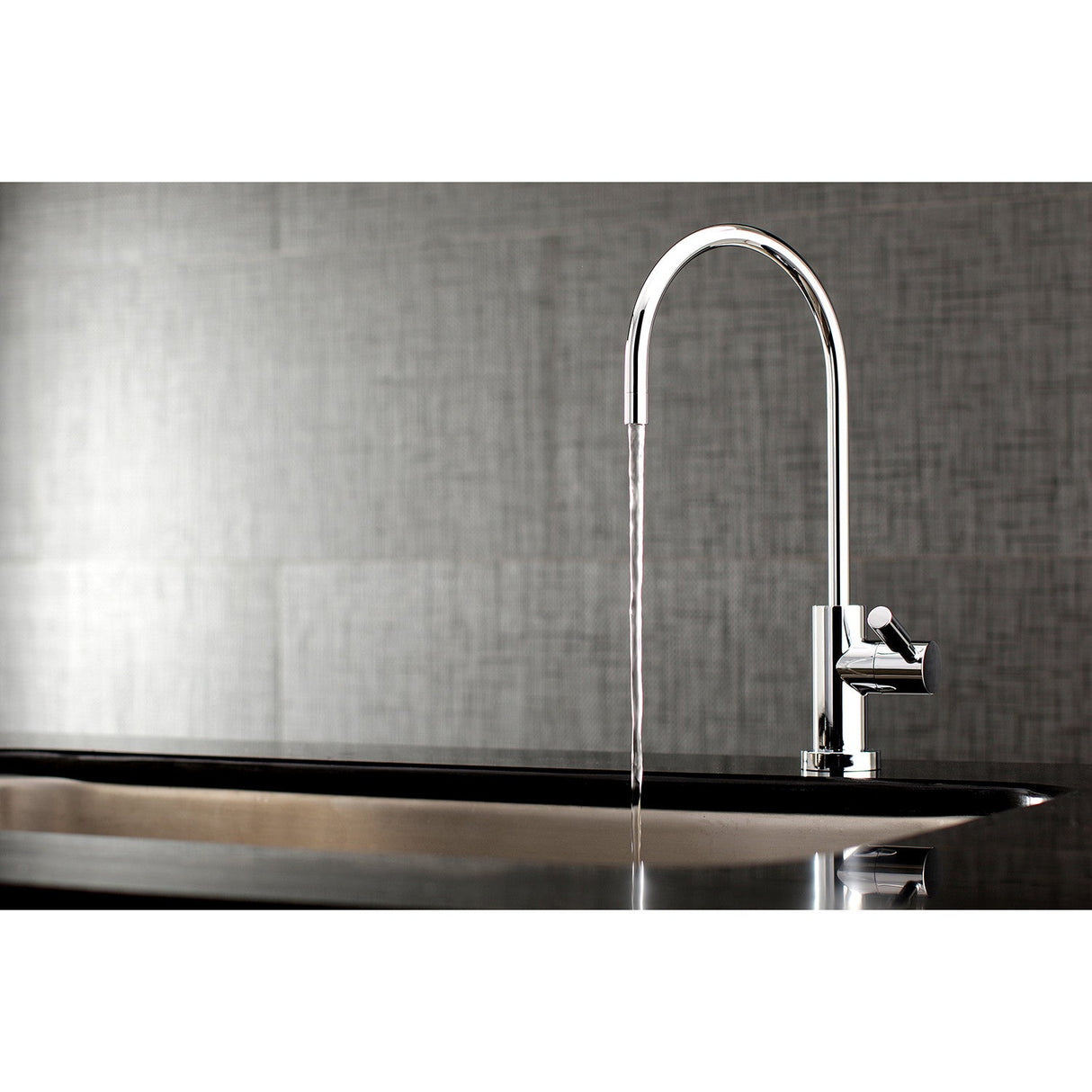 Concord KSAG8191DL Single-Handle 1-Hole Deck Mount Water Filtration Faucet, Polished Chrome