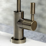 Concord KSAG8193DL Single-Handle 1-Hole Deck Mount Water Filtration Faucet, Antique Brass