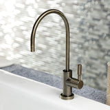 Concord KSAG8193DL Single-Handle 1-Hole Deck Mount Water Filtration Faucet, Antique Brass