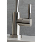 Concord KSAG8198DL Single-Handle 1-Hole Deck Mount Water Filtration Faucet, Brushed Nickel