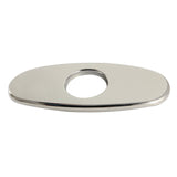 KSCP223CP Bathroom Faucet Deck Plate, Polished Chrome