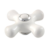 KSDH23615PX Brass Cross Diverter Handle, Polished Chrome