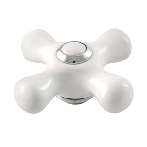 KSDH23615PX Brass Cross Diverter Handle, Polished Chrome