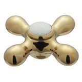 KSDH23625AX Metal Cross Diverter Handle, Polished Brass