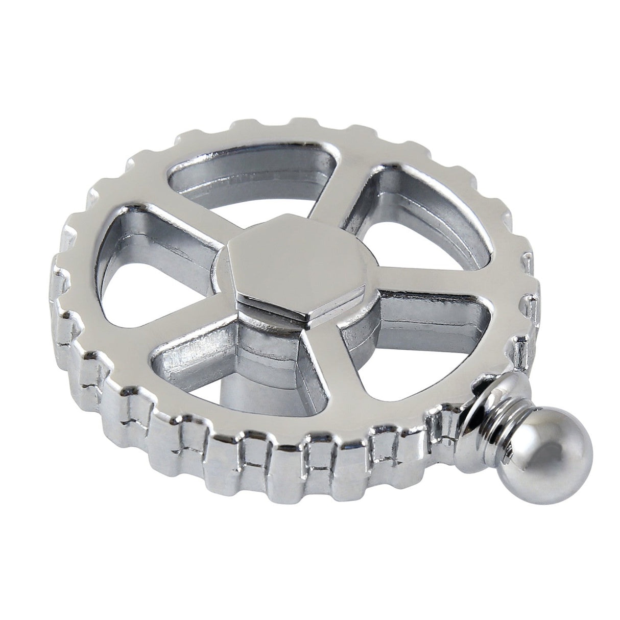 Fuller KSDH2941CG Machine Gear Style Handle, Polished Chrome