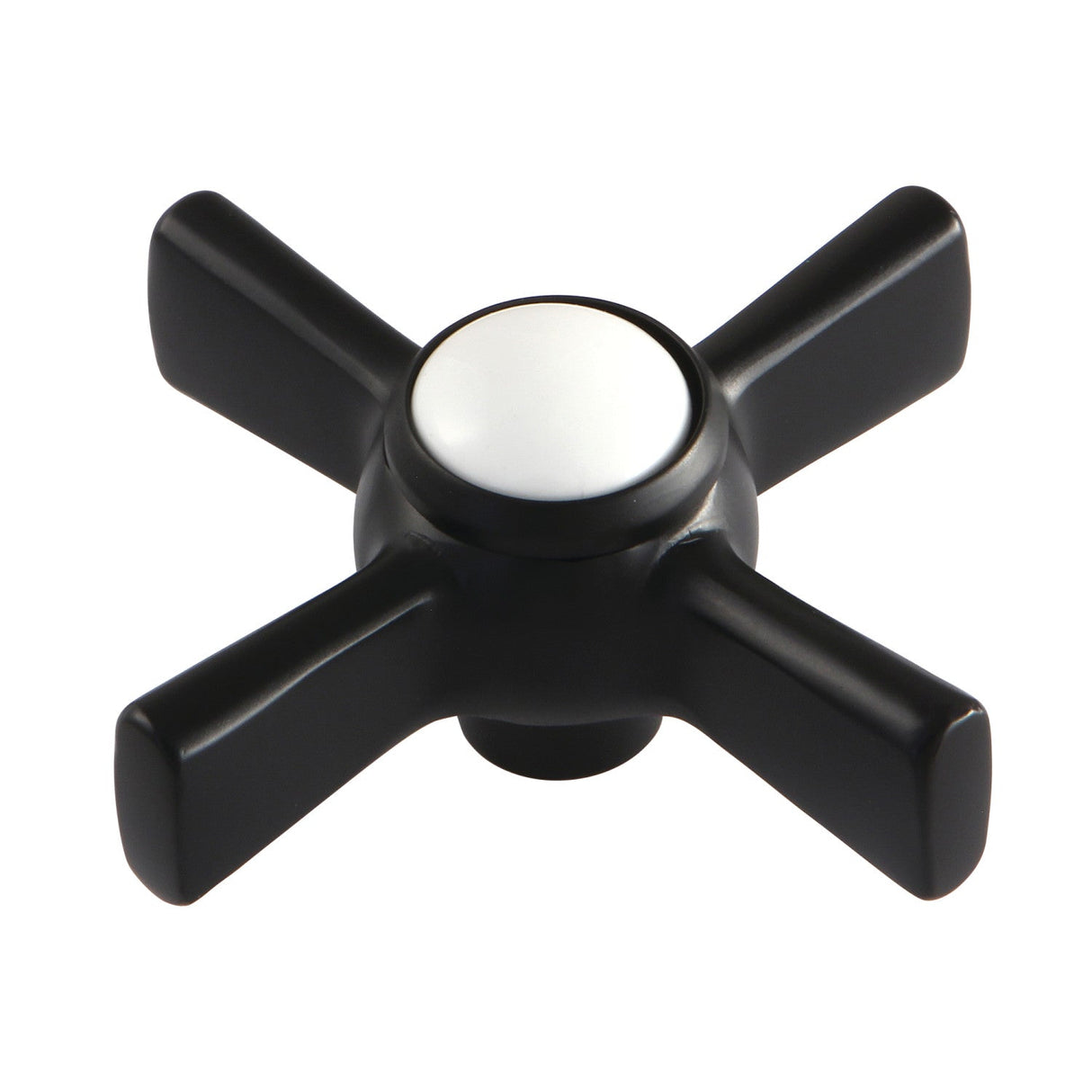 KSDH2960ZX Brass Cross Diverter Handle, Matte Black