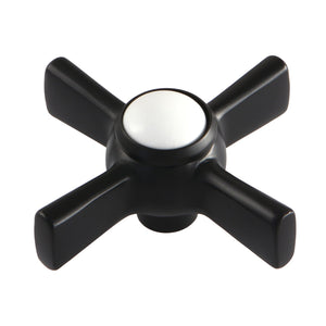 KSDH2960ZX Brass Cross Diverter Handle, Matte Black