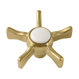 Hamilton KSDH2967NX Star Cross Handle, Brushed Brass