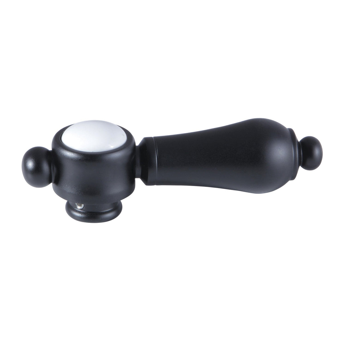 Heirloom KSDH7610BAL Brass Lever Diverter Handle, Matte Black