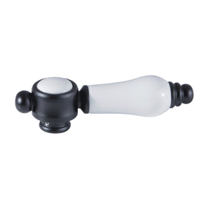 Bel-Air KSDH7610BPL Porcelain Lever Diverter Handle, Matte Black