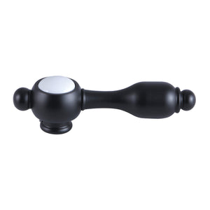 Tudor KSDH7610TAL Brass Lever Diverter Handle, Matte Black