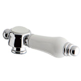 Bel-Air KSDH7611BPL Porcelain Lever Diverter Handle, Polished Chrome