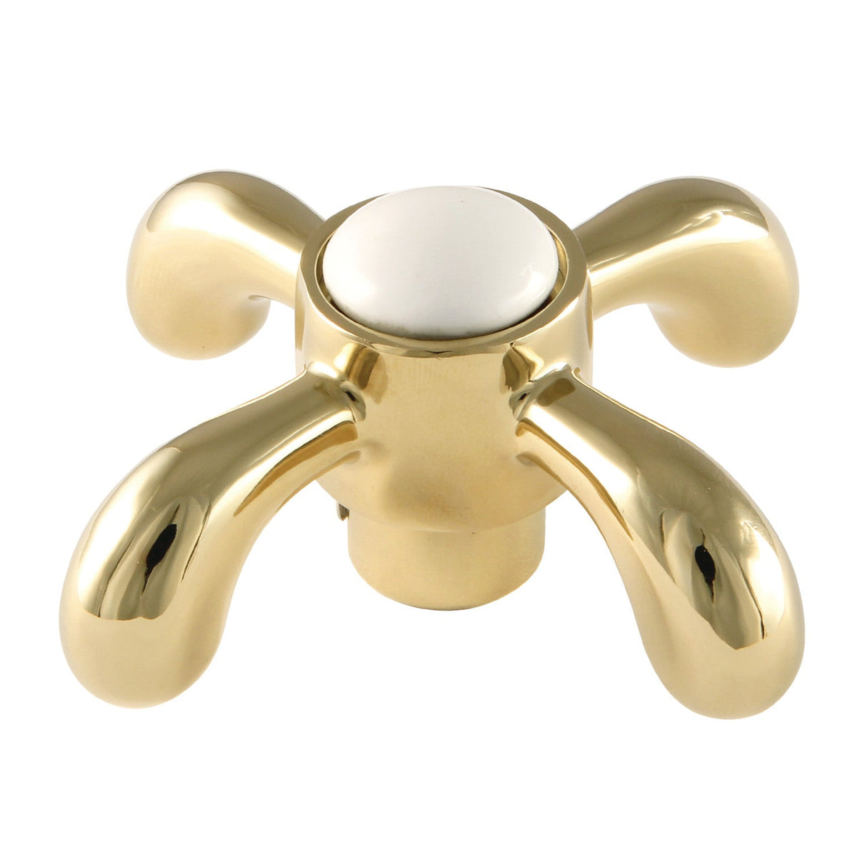 KSDH7982TX Cross Diverter Handle, Polished Brass