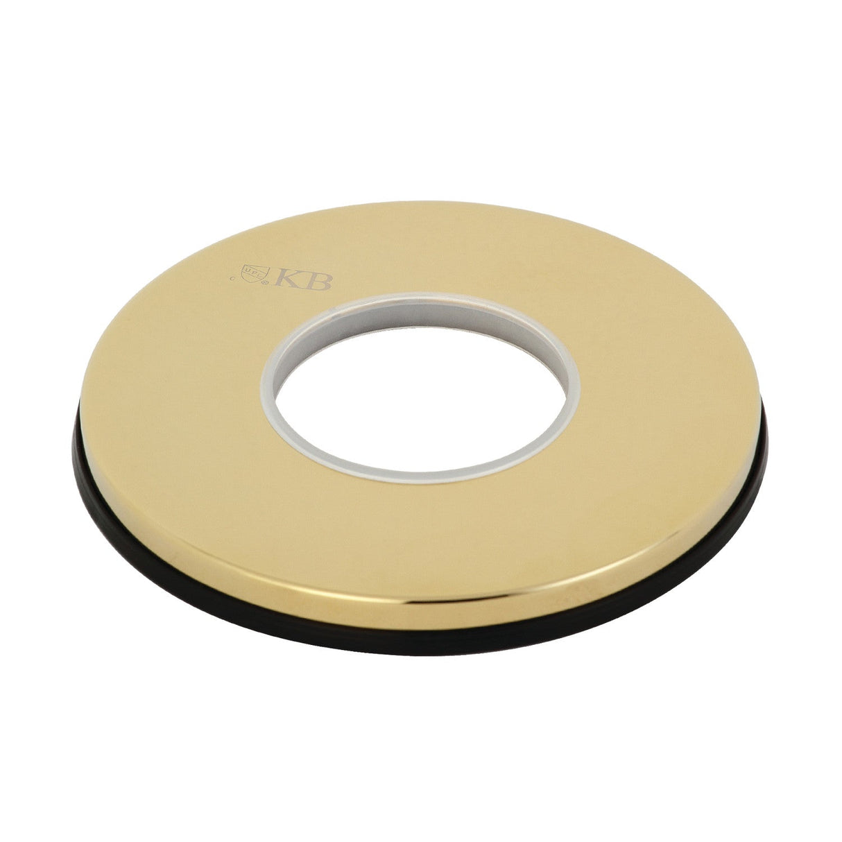 KSE3032 Brass Escutcheon Plate, Polished Brass