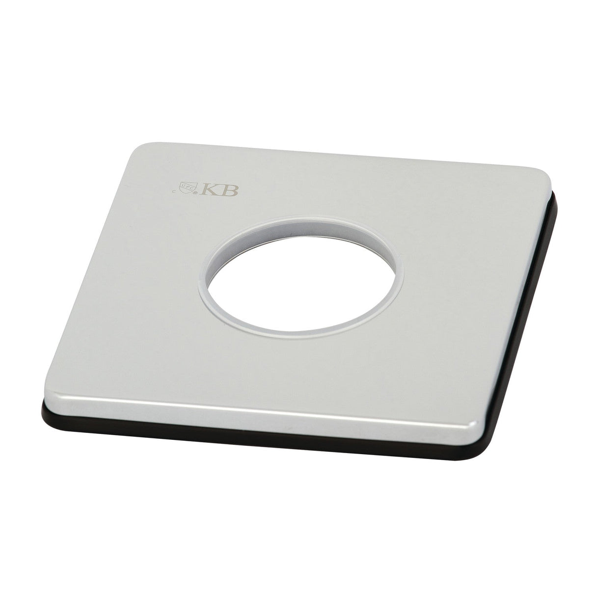 KSE3041 Brass Escutcheon Plate, Polished Chrome