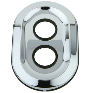KSE36310 Brass Escutcheon Plate, Polished Chrome