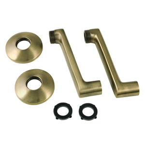 KSEL243AB 5-3/4 Inch Swivel Elbows for Wall Mount Tub Faucet, Antique Brass