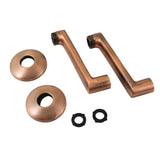 KSEL243AC 5-3/4 Inch Swivel Elbows for Wall Mount Tub Faucet, Antique Copper