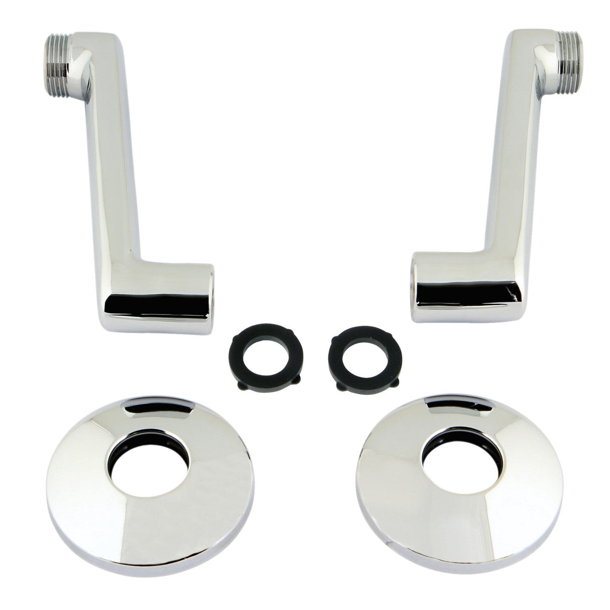 Victorian KSEL243C 5-3/4 Inch Swivel Elbows for Wall Mount Tub Faucet, Polished Chrome