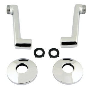 Victorian KSEL243C 5-3/4 Inch Swivel Elbows for Wall Mount Tub Faucet, Polished Chrome