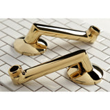Victorian KSEL243PB 5-3/4 Inch Swivel Elbows for Wall Mount Tub Faucet, Polished Brass