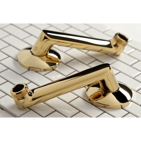 Victorian KSEL243PB 5-3/4 Inch Swivel Elbows for Wall Mount Tub Faucet, Polished Brass