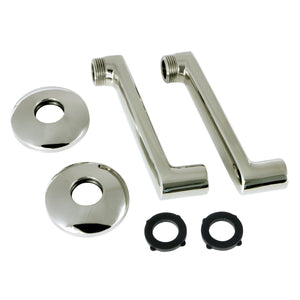Vintage KSEL243PN 5-3/4 Inch Swivel Elbows for Wall Mount Tub Faucet, Polished Nickel