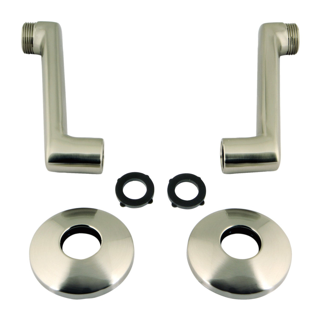 Victorian KSEL243SN 5-3/4 Inch Swivel Elbows for Wall Mount Tub Faucet, Brushed Nickel