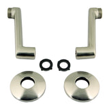 Victorian KSEL243SN 5-3/4 Inch Swivel Elbows for Wall Mount Tub Faucet, Brushed Nickel