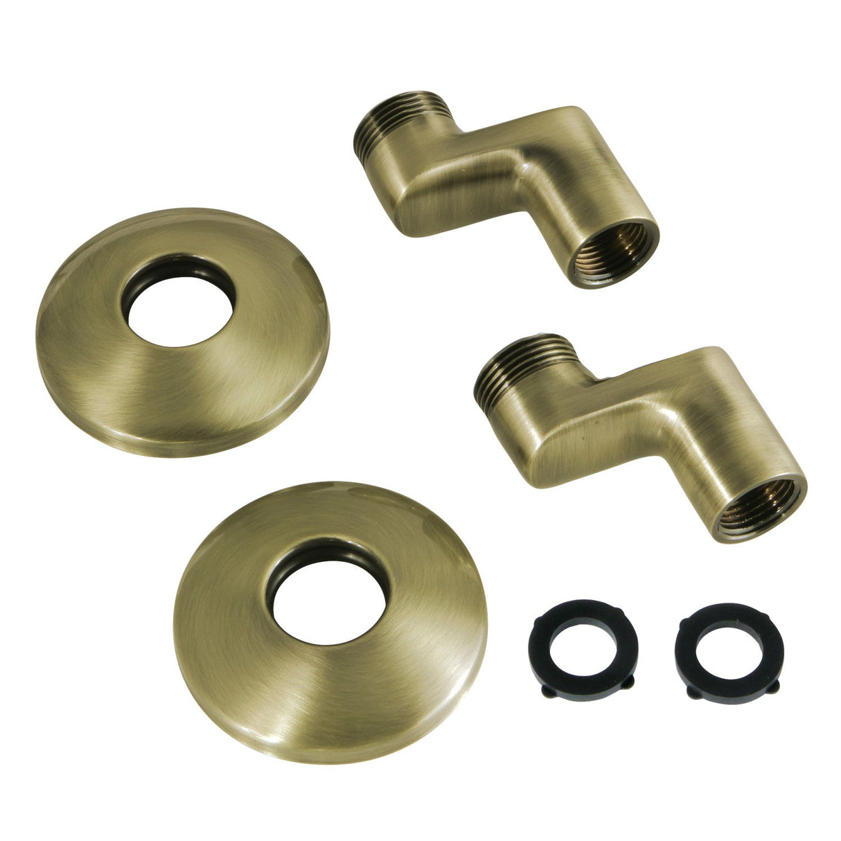 KSEL265AB Swivel Elbows for Wall Mount Tub Faucet (KS265AB), Antique Brass