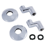 KSEL265C Swivel Elbows for Wall Mount Tub Faucet (KS265C), Polished Chrome