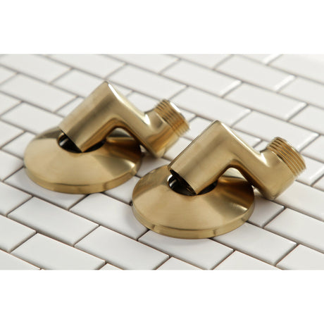 KSEL265SB Swivel Elbows for Wall Mount Tub Faucet (KS265BB), Brushed Brass