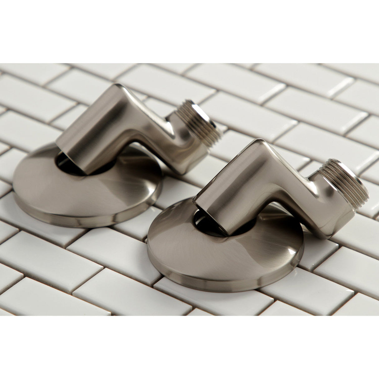 KSEL265SN Swivel Elbows for Wall Mount Tub Faucet (KS265SN), Brushed Nickel