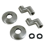 KSEL265SN Swivel Elbows for Wall Mount Tub Faucet (KS265SN), Brushed Nickel