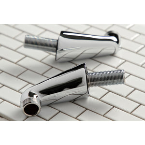KSEL267C Brass Deck Mount Tub Faucet Riser (KS267C), Polished Chrome