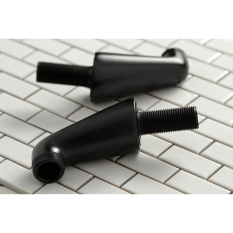 Kingston KSEL267MB Brass Deck Mount Tub Faucet Riser (KS267MB), Matte Black
