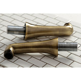 KSEL268AB Brass Deck Mount Tub Faucet Riser (KS268AB), Antique Brass