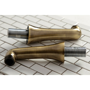 KSEL268AB Brass Deck Mount Tub Faucet Riser (KS268AB), Antique Brass